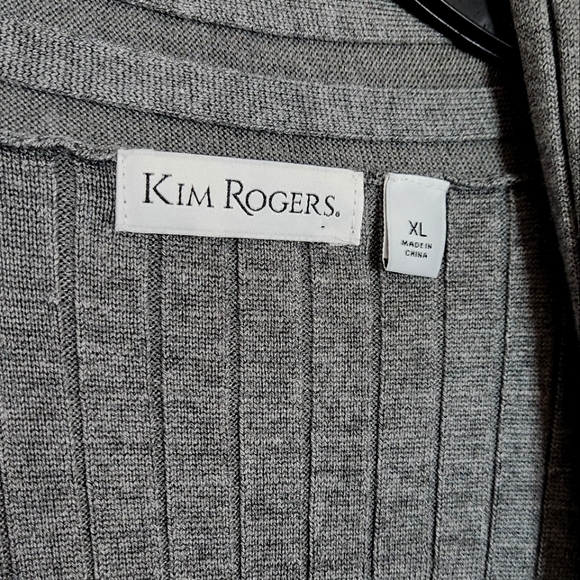 Kim Rogers Open-Front Cardigan - Picture 3 of 4